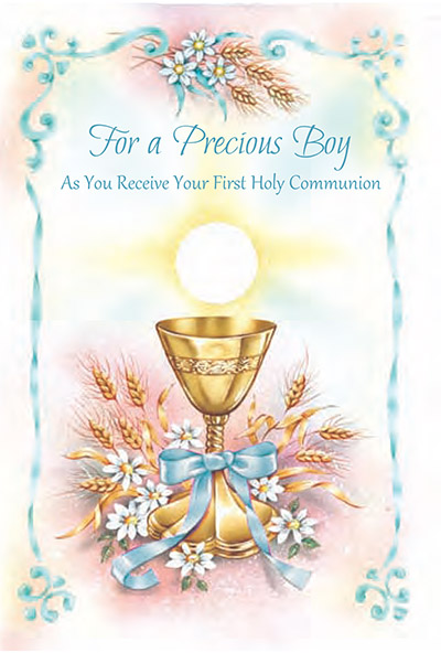 first communion card messages